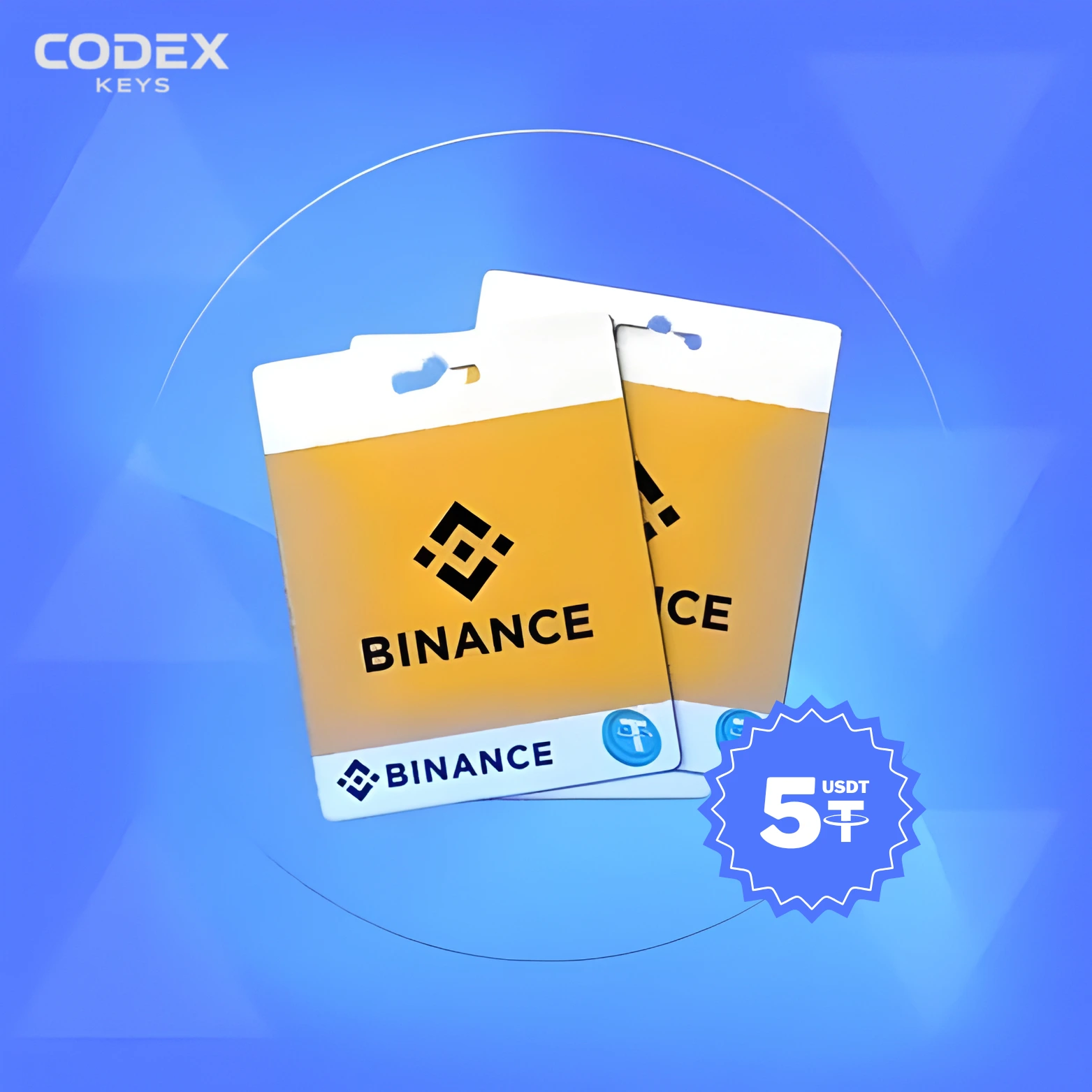 Codexd Micro Keys بطاقة هدايا USDT 5 شحن بينانس - codex keys